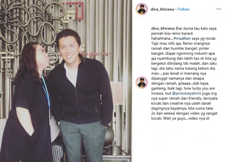 Reino Barack (Instagram/@dina_bhirawa)