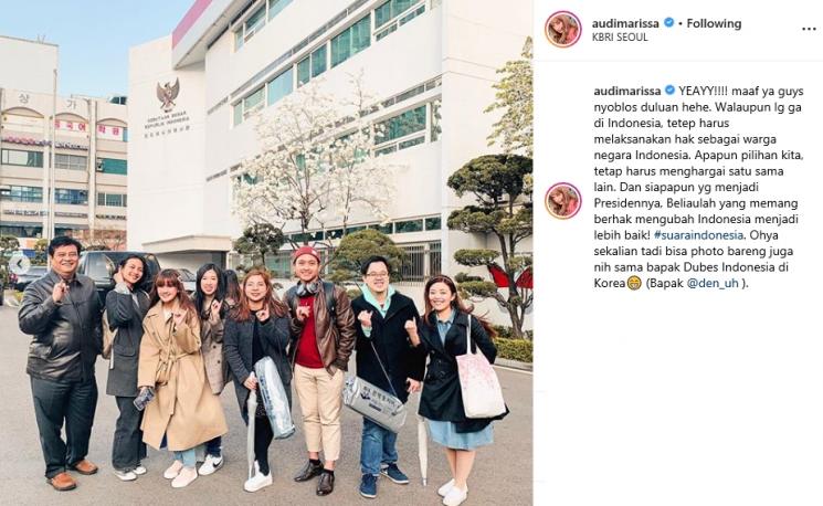 Audi Marissa (Instagram/@audimarissa)