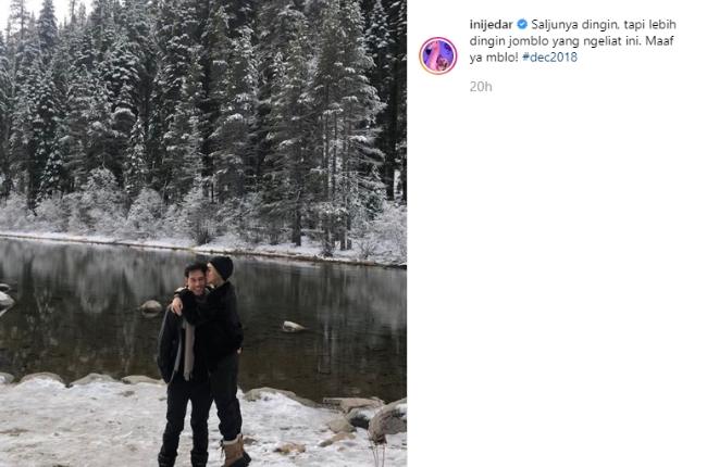 Jessica Iskandar dan Richard Kyle. (Instagram/@inijedar)