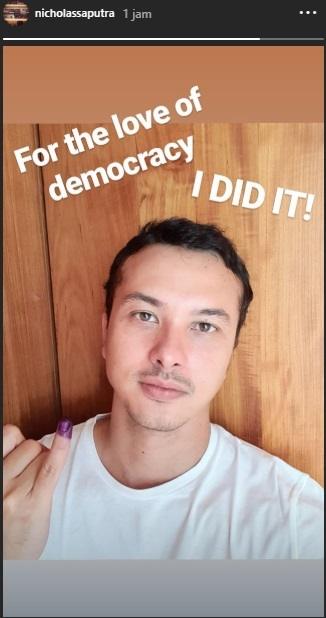 Nicholas Saputra. (Instagram/@nicholassaputra)