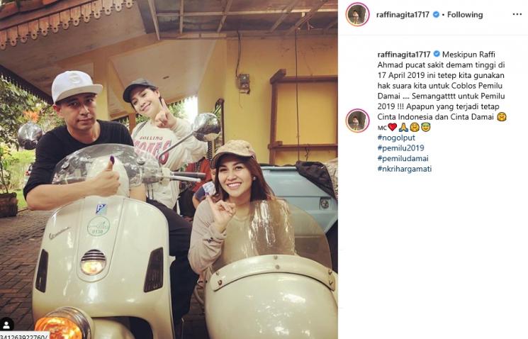 Raffi Ahmad dan Nagita Slavina (Instagram/@raffinagita1717)