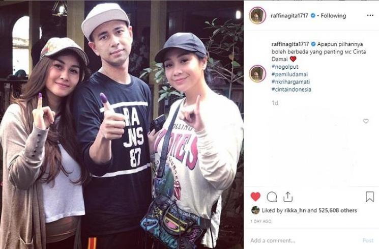 Nagita Slavina (Instagram @raffinagita1717)