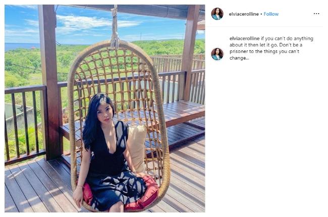 Elvia Carolline. (Instagram/@elviacerolline)
