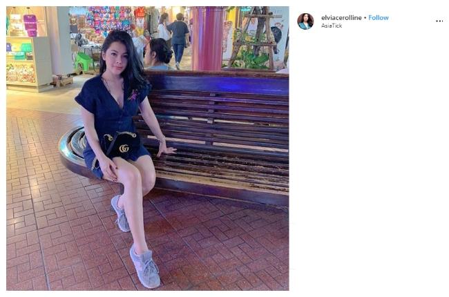 Elvia Carolline. (Instagram/@elviacerolline)