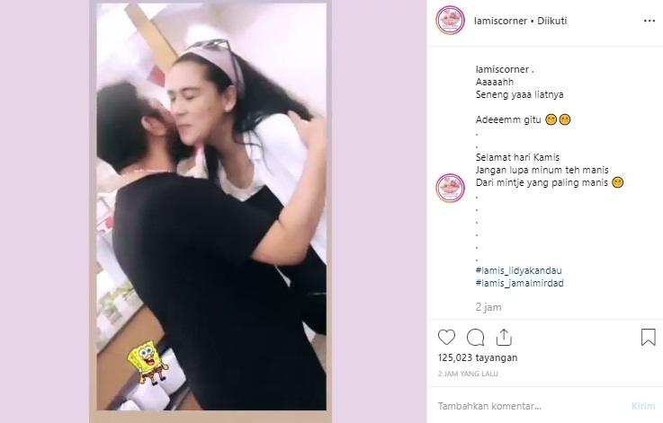 Pertemuan Jamal Mirdad dan Lydia Kandau. (Instagram/lamiscorner)