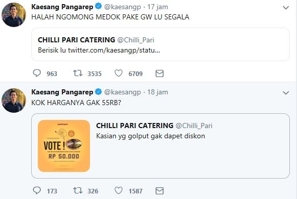 Kaesang Pangarep (Twitter/@Kaesang Pangarep)
