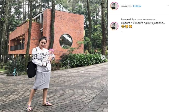 Inne Azri. (Instagram/@inne_azri)