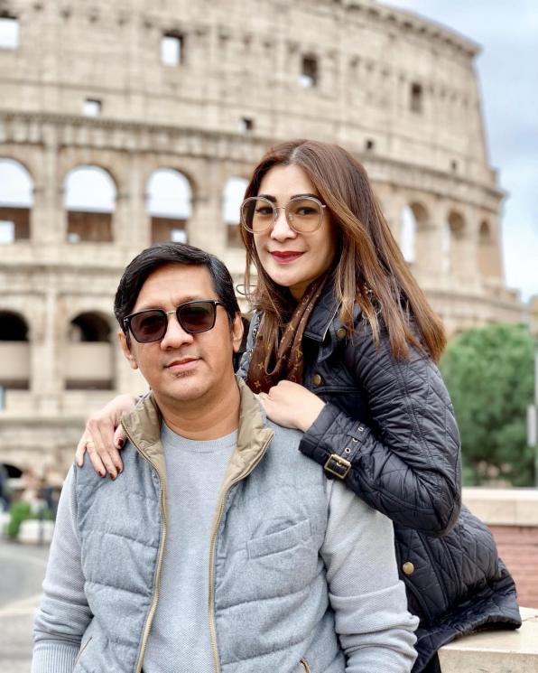 Andre Taulany dan istrinya, Erin Taulany. [Instagram]