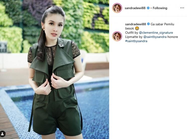 Sandra Dewi (Instagram/@sandradewi88)