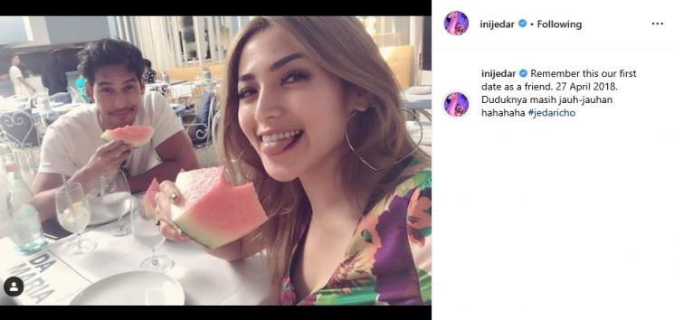 Jessica Iskandar dan Richard Kyle (Instagram/@inijedar)