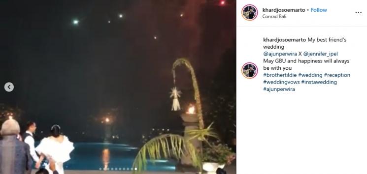 Ajun Perwira dan Jennifer (Instagram/@khardjosoemarto)