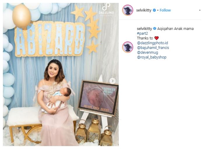 Selvi Kitty dan Abizard. (Instagram/@selvikitty)