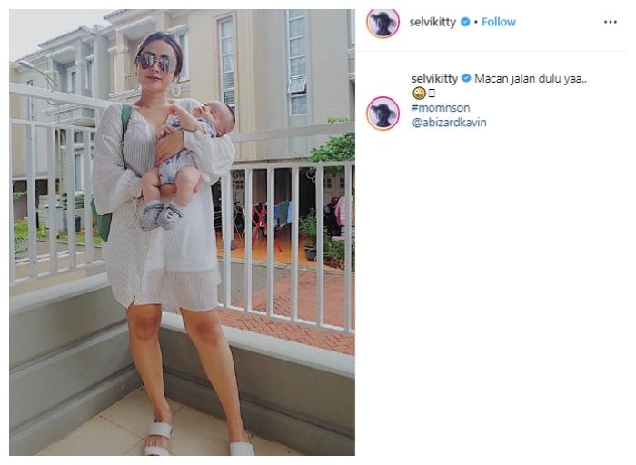 Selvi Kitty dan Abizard. (Instagram/@selvikitty)