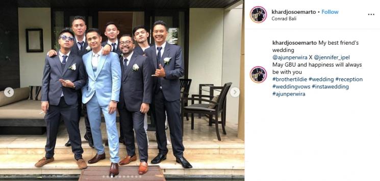 Ajun Perwira dan Jennifer (Instagram/@khardjosoemarto)