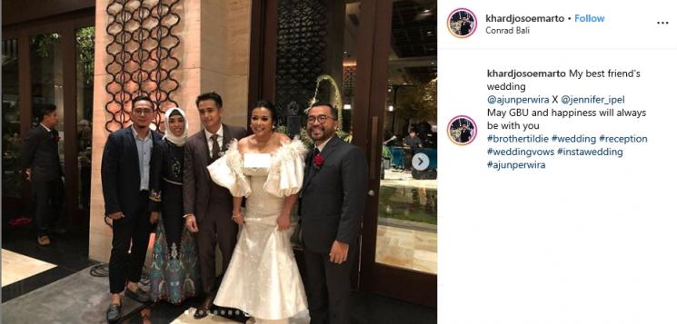 Ajun Perwira dan Jennifer (Instagram/@khardjosoemarto)