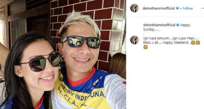 Delon Thamrin dan Aida. (Instagram/@delonthamrinofficial)