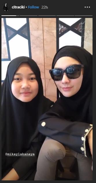 Citra Kirana. (Instagram/@citraciki)