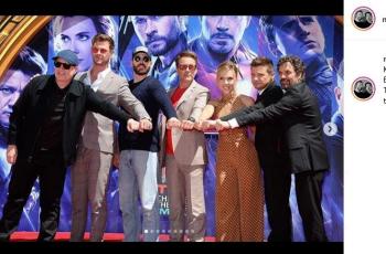 Akrab Banget, 5 Potret Keseruan Pemain Avengers di Belakang Layar