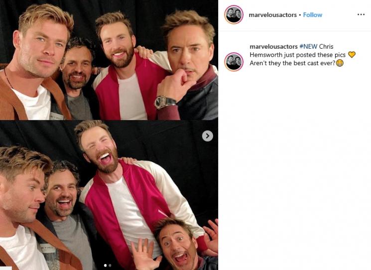 Para Pemain Avengers (Instagram/@marvelousactors)