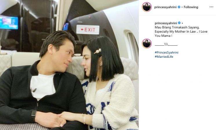 Syahrini dan Reino Barack (Instagram/@princessyahrini)