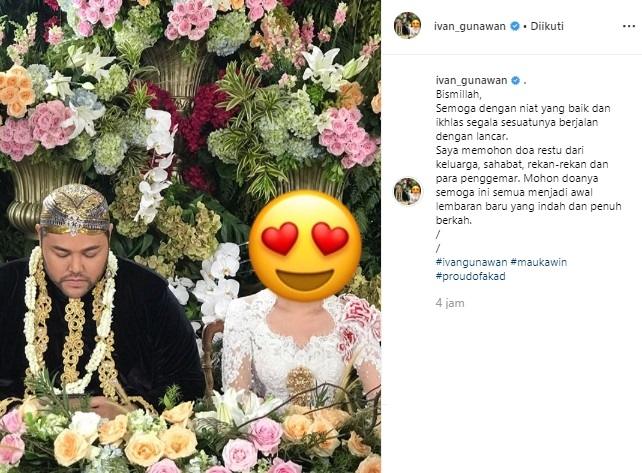 Ivan Gunawan nikah? (Instagram/@ivan_gunawan)