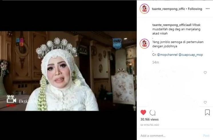 Muzdalifah (Instagram @taante_reempong_officiaall)
