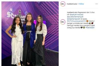 Pesona Regenerasi 3 Diva Tanah Air di Acara SCTV Awards 2019, Pilih Siapa?