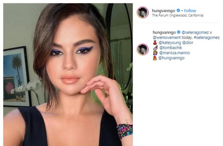 Selena Gomez. (Instagram/@hungvanngo)