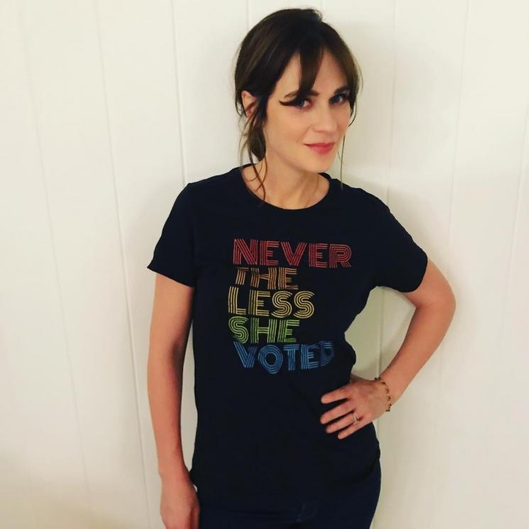 Zooey Deschanel. (Instagram/@zooeydeschanel)
