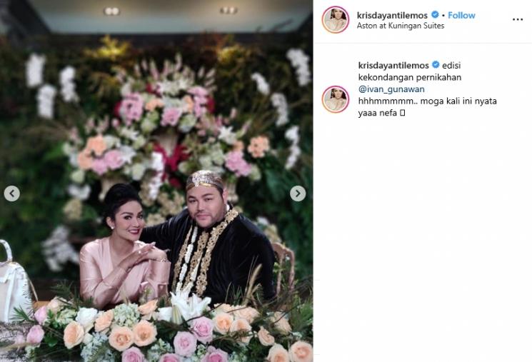 Krisdayanti dan Ivan Gunawan (Instagram/@krisdayantilemos)