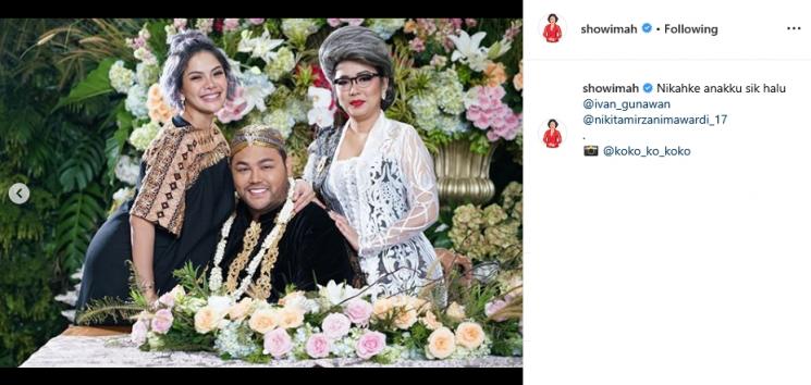 Nikita Mirzani dan Ivan Gunawan (Instagram/@showimah)