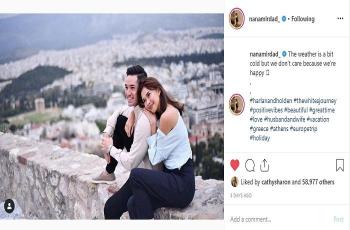 Nana Mirdad dan Andrew White (Instagram @nanamirdad_)