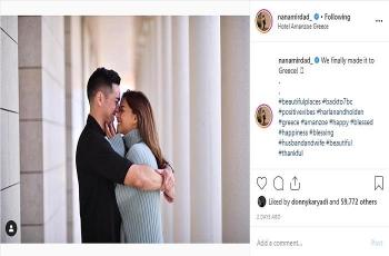 Nana Mirdad dan Andrew White (Instagram @nanamirdad_)