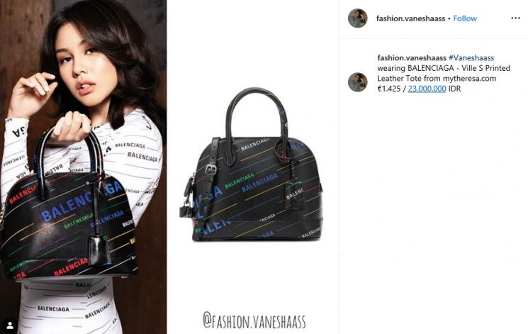 Vanesha Prescilla (Instagram/@fashion.vaneshaass)