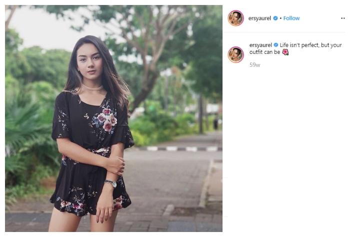 Ersya Aurelia. (Instagram/@ersyaurel)