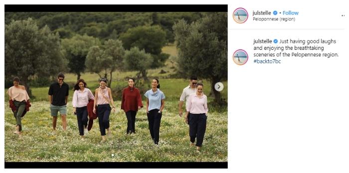 5 artis cantik tanah air ke Yunani. (Instagram/@jullstelle)
