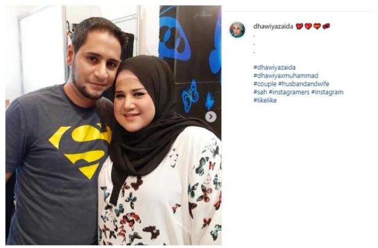 Dhawiya Zaida dan Muhammad. (Instagram/@dhawiyazaida)
