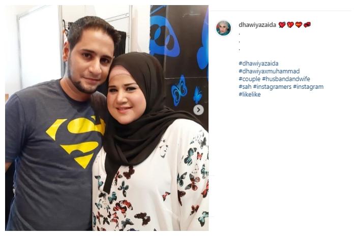Dhawiya Zaida dan Muhammad. (Instagram/@dhawiyazaida)