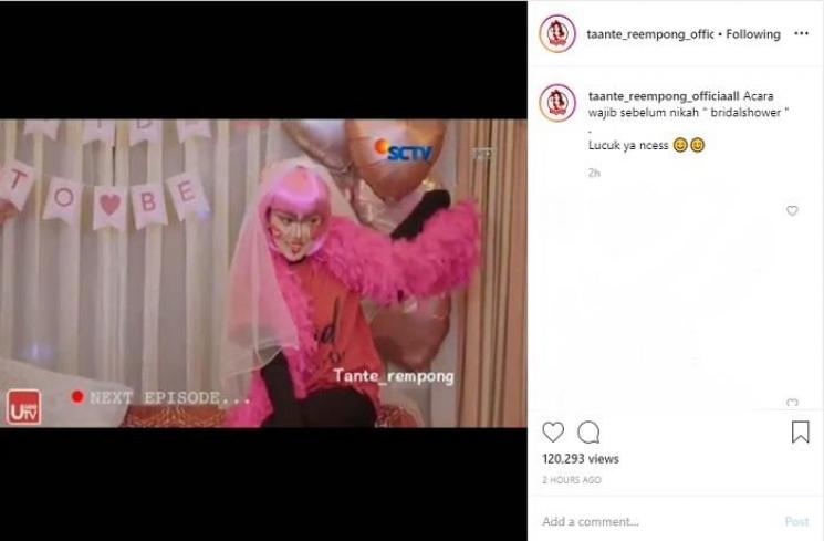 Syahrini (Instagram @taante_reempong_officiaall)