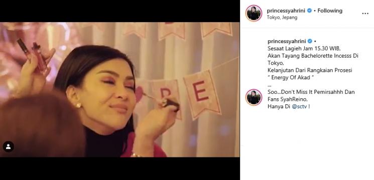 Syahrini (Instagram/@princessyahrini)