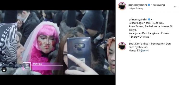 Syahrini (Instagram/@princessyahrini)