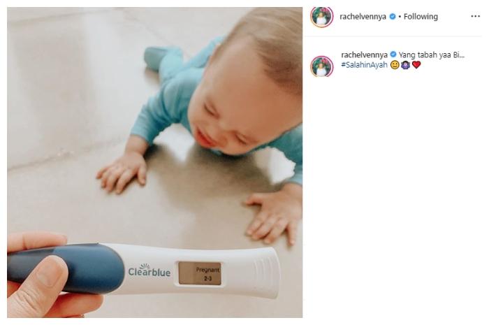 Rachel Vennya umumkan kehamilan keduanya. (Instagram/@rachelvennya)