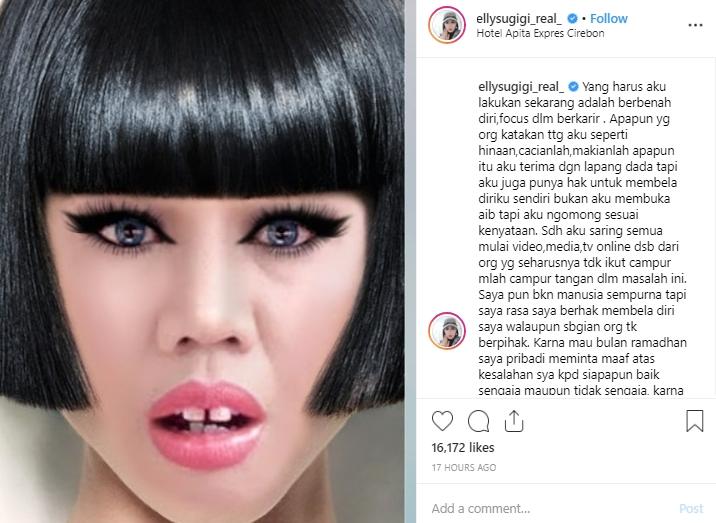 Elly Sugigi. (Instagram/@ellysugigi_real)
