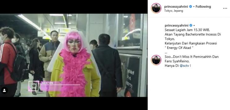 Syahrini (Instagram/@princessyahrini)