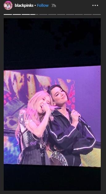 BLACKPINK dan Dua Lipa. (Instagram/@blackpinks)