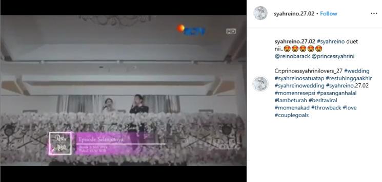 Syahrini dan Reino Barack (Instagram/@syahreino.27.02)
