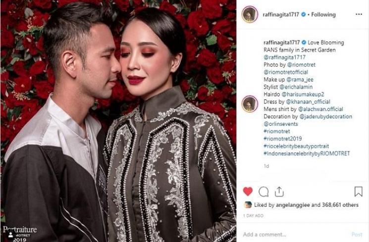Raffi Ahmad dan Nagita Slavina (Instagram @raffinagita1717)