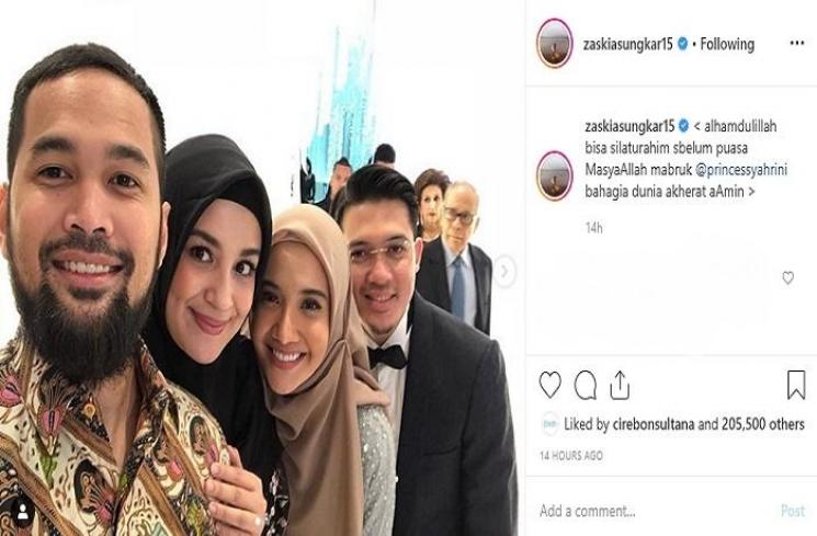 The Sungkar Family (Instagram @zaskiasungkar15)