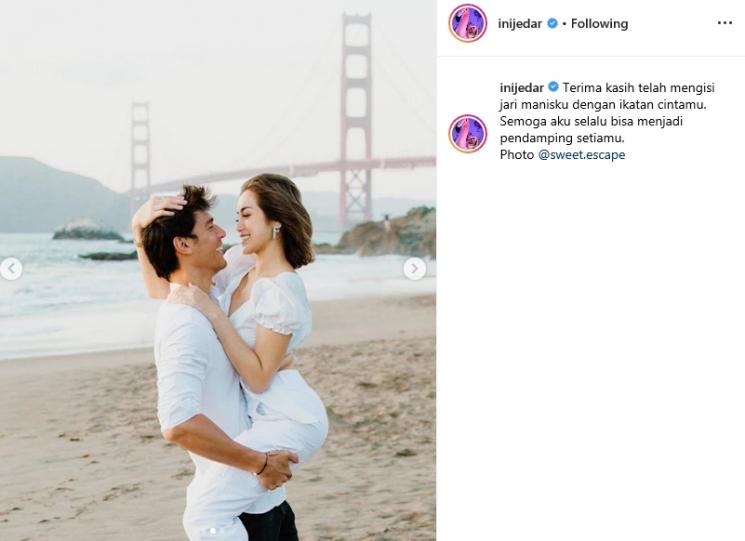 Jessica Iskandar dan Richard Kyle (Instagram/@inijedar)