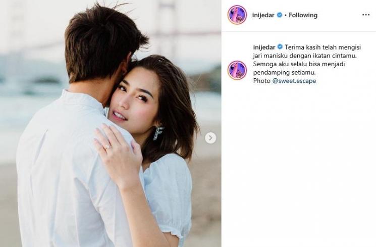 Jessica Iskandar dan Richard Kyle (Instagram/@inijedar)